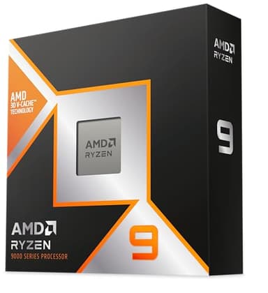 AMD Ryzen 9 9950X3D Processore con tecnologia 3D V-Cache, 16 core/32 thread, cache da 144 MB, TDP da 170 W, socket AM5, frequenza di boost fino a 5,7 GHz, DDR5 e PCIe 5.0
