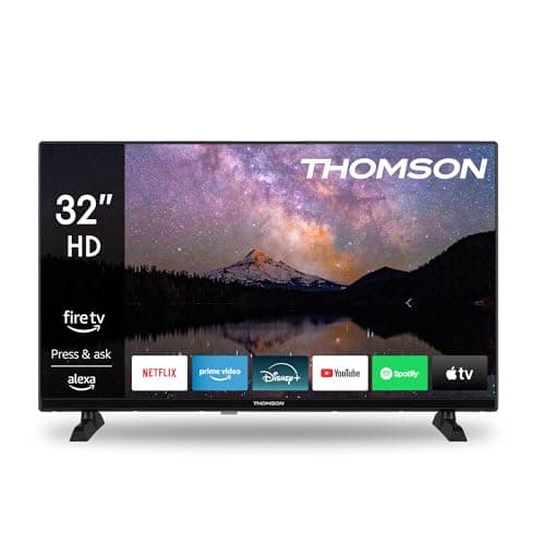 Thomson 32'' (80 cm) HD - LED Fire TV - Controllo vocale Alexa, supporto AirPlay, triplo sintonizzatore, Bluetooth, HDMI, porte USB, AV IN e CI+ - 32HF2S34-2024