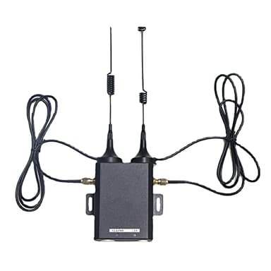 RUANI Router 4G di Industriale H927 Router per Schede SIM 150Mbps 4G LTE CAT4 con Supporto per Antenna Esterna 16 Utenti WiFi-UE