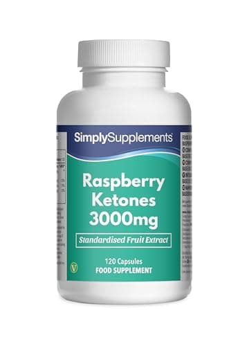 Chetoni di lampone 3000 mg - 120 Capsule - Adatto ai vegani - 4 mesi di trattamento - SimplySupplements