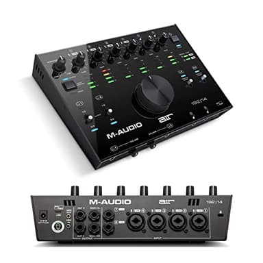 M-Audio AIR 192|14 - Scheda Audio Esterna MIDI USB, Interfaccia Audio per Registrazione Professionale su Mac o PC con Pacchetto Software incluso
