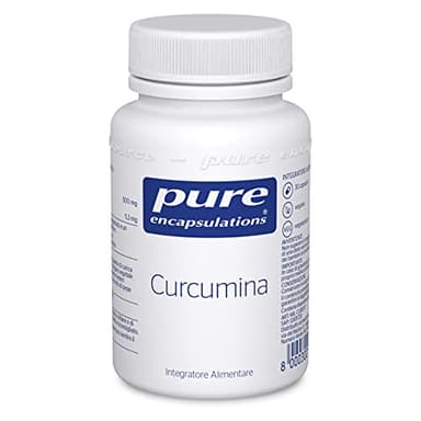Pure Encapsulations - Curcumina 500 con Bioperin - Estratto di Curcuma per un'Ottima Biodisponibilità - 30 Capsule