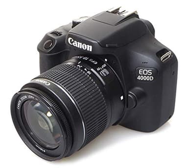 Canon Camera EOS 4000D + EF-S 18-55 DCIII