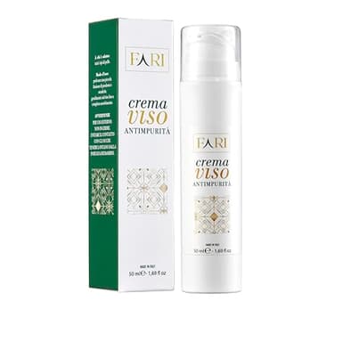 FARI Crema Anti Acne Bio - Trattamento Naturale per Brufoli, Acne Ormonale e Giovanile | Aloe Vera, Burro di Karité, Calendula | Uomo Donna | Pelli Grasse, Miste e Sensibili | AIAB BIO | Made in Italy