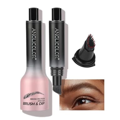 Aggiornamento Matita Sopracciglia Microblading,Matita Sopracciglia Facilità d'uso,Matita Microblading Sopracciglia Aspetto Naturale,Lunga Durata,Asciugatura Rapida,Impermeabile,Non Trasferibile(04)