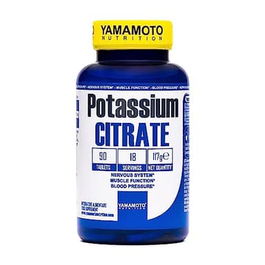 Potassium CITRATE integratore di potassio da fonte organica 90 compresse
