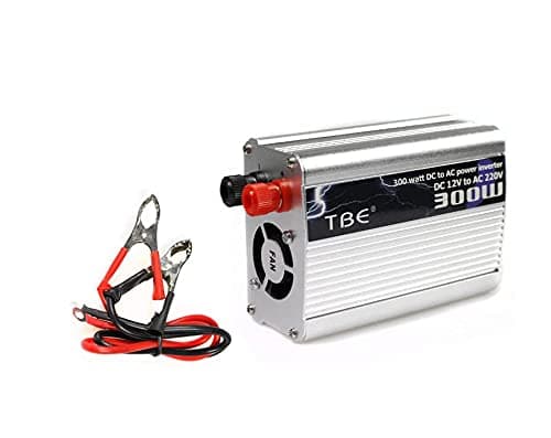 Vetrineinrete® Inverter 300 watt di potenza 12V a 220V per auto caricabatterie convertitore di tensione trasformatore portatile per camper converter da viaggio C56