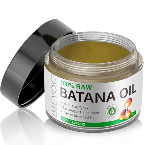 Olio di Batana Capelli, Olio di Batana, 100% Raw Batana Oil for Hair Growth - Stimola la Crescita dei Capelli, Anti Perdita dei Capelli e Ripara i Capelli Danneggiati, 120g