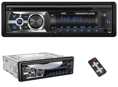 iFreGo Autoradio bluetooth con lettore CD DVD RDS, stereo auto bluetooth, autoradio 1 din USB/TF/MP3/Telecomando/AUX in, radio auto FM/AM, RCA Supporta iOS/Android