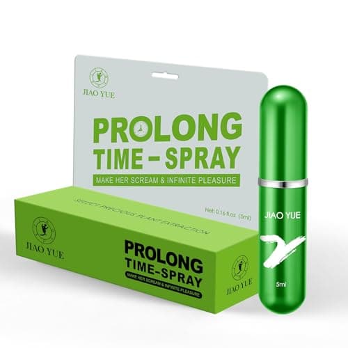JIAOYUE Spray ritardante per uomini，effetto prolungato,ideale per controllo e soddisfazione totale elevate esperienze intime - 1 pezzo