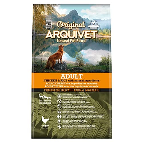ARQUIVET Original - Adult - Crocchette per cani con pollo e riso 3 Kg - Crocchette per cani - Crocchette per cani - tutte le razze - ingredienti naturali