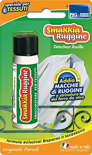 Parodi & Parodi Smacchiatore Smakkia Ruggine, Smacchiatore Ruggine Per Abiti, Tessuti, Strinature, Art. 335