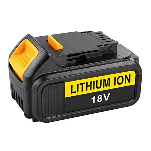 Energup DCB184 18V 5.0Ah Batteria di Ricambio per Dewalt 18V Batteria DCB184 DCB200 DCB182 DCB180 DCB181 DCB182 DCB201