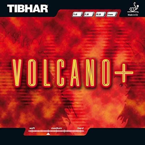 Tibhar Vulcano Gomma, Opzioni 1,8 Millimetri, Il Nero