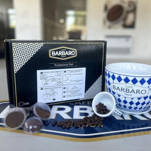 CAFFÈ BARBARO Capsule ricarica compatibili con le macchine da caffè a marchio Nespresso® Vertuo®* 50 pz Miscela CORPOSA