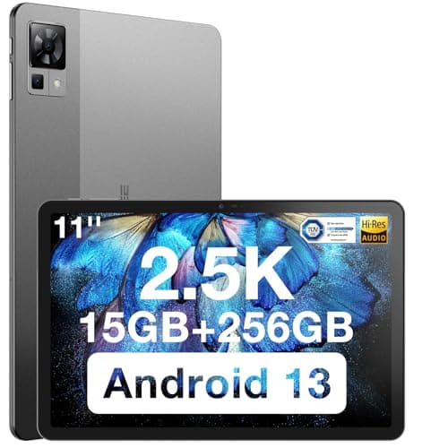 DOOGEE Tablet 11 Pollici, T30 PRO Android Tablet, 2.5K Tablet PC/Helio G99 Octa-Core/15GB RAM + 256GB Rom (2TB TF)/8580mAh Gaming Tablet/20MP