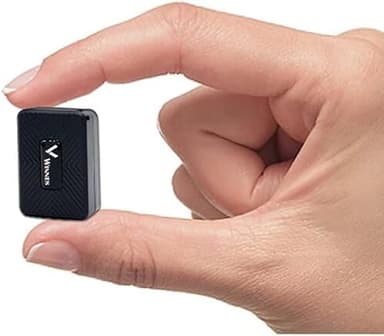 Micro Gps Tracker Spia con Magnete Localizzatore GPS in Tempo Reale Satellitare Tracciatore di Posizione GPS Tracker Portatile con Geo-fence Alarm e App Gratuita per Auto Moto Bambini