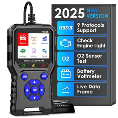 BelonLink OBD2 Auto Diagnostica OBD2 Diagnosi Auto, Lettore di Codici, OBD2 Diagnostic, Cancellazione Codici di Errore, Spia Motore Controllo, Dati in Tempo Reale e 13 Lingue, tutte funzionalità OBDII