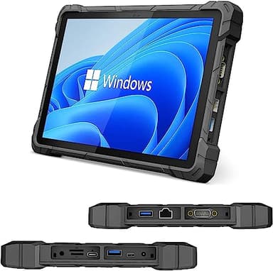 HEIGAOLAPC Win 11 Pro Tablet Robusto 10.1'' FHD+, Rugged Tablet PC16000mAh 8GB+128GB(Scalabile),Celeron N4120 IP68 USB3.0 BT4.2 GPS HDMI SIM 4G LTE