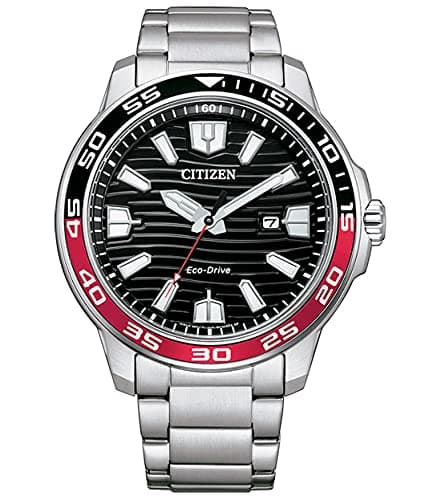 Citizen Orologio Analogico Eco-Drive Uomo con Cinturino in Acciaio Inox AW1527-86E