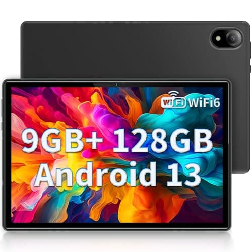 DOOGEE U10 Tablet 10 Pollici, 9GB RAM+128GB ROM/TF 1TB Tablet Android 13, Tablet in Offerta Bluetooth 5.0 | WiFi-6 | 5060mAh | 1280 * 800 | 5MP+8MP | Widevine L1 | TUV Luce Blu Bassa