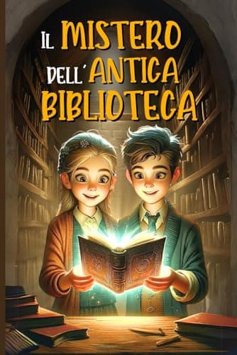 IL MISTERO DELL’ANTICA BIBLIOTECA: Il libro stregato e l’incredibile viaggio nel tempo. Un libro d’avventura per ragazzi con un tocco fantasy | Libro per bambini e ragazzi di 8, 9, 10, 11 e 12 anni