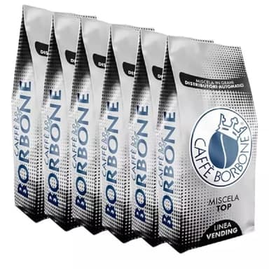 Caffè in grani Miscela TOP Vending Caffè Borbone 1 kg x 6