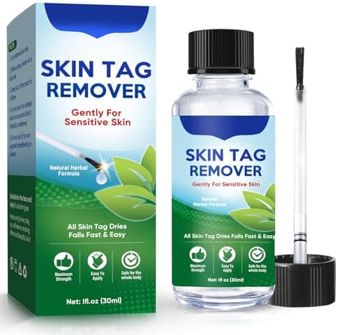 Verruche Rimozione, Fibromi Penduli Rimozione, Prodotti per la Cura Della Pelle per il Trattamento Delle Verruche Veloci ed Efficaci, 30ML