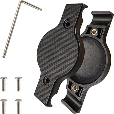 Airtag Supporto per bicicletta,Supporto antifurto per bicicletta,Antifurto per Mountain Bike AirTag,Localizzatore GPS nascosto Staffa,con viti e strumenti,per bicicletta e bici elettriche