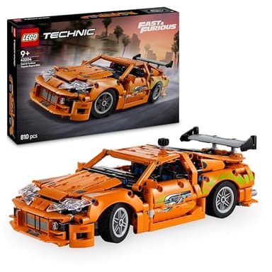LEGO Technic Fast and Furious Toyota Supra MK4 - Macchina Giocattolo con Motore 6 Cilindri e Portiere Apribili - Modello di Auto per Bambini da 9 Anni o per Adulti Fan dei Sport Automobilistici 42204