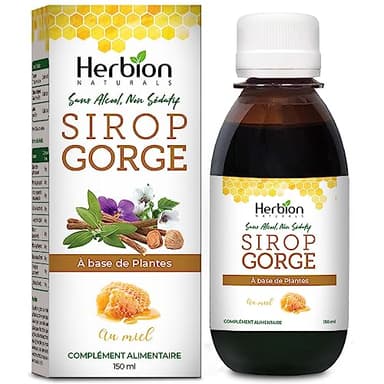 Herbion Naturals Sciroppo per la Tosse con Miele El Jarabe Para La Tos Con Naturalmente Gustoso Lenisce la Gola, Verde, Miele, 150 ml