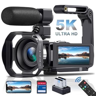 Delmodes Videocamera 3.0" IPS Schermo