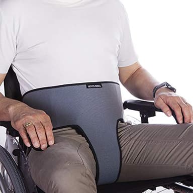 Mobiclinic, Cintura addominale perineale, Per sedia a rotelle, Sedie, Poltrone, Taglia 1 (94-182 cm)