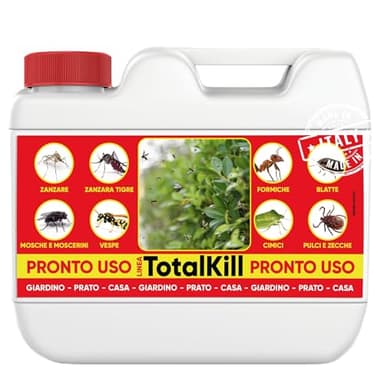 Albagarden - Insetticida Zanzare Giardino - Antizanzare, Antimosche Repellente A Rapida Azione Contro Mosche e Insetti - Maxi 3 Litri