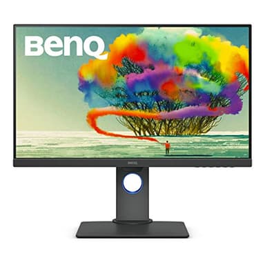 BenQ PD2705Q Designer Monitor (tecnologia AQCOLOR, 27 pollici, QHD, IPS, ricarica USB-C, DP / HDMI, KVM, altezza regolabile) Compatibile con MacBook