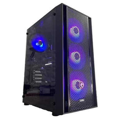 PC Gaming Fisso Led RGB • Intel i7 • 32GB RAM • 1TB SSD • WiFi • Nvidia RTX3050 8GB DDR6 • Windows 11 Pro • Computer Desktop Scheda Video Dedicata
