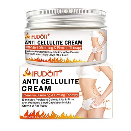 Crema anticellulite,Crema Anticellulite Snellente Rassodante, Crema Calda Professionale per Ridurre Efficacemente il Grasso Addominale, Glutei e Gambe (100 g)