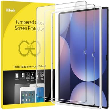 JETech Pellicola Protettiva per Samsung Galaxy Tab S10 Ultra/Tab S9 Ultra 14,6 Pollici con Strumento di Installazione Facile, Vetro Temperato, HD Chiaro, Pacco da 2
