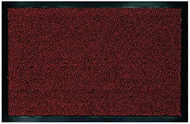 Sforza Zerbino Asciugapasso Ingresso Casa - Tappeto Entrata Interno, Esterno - qualità Top Testato - Made in Italy (90x150, Rosso)