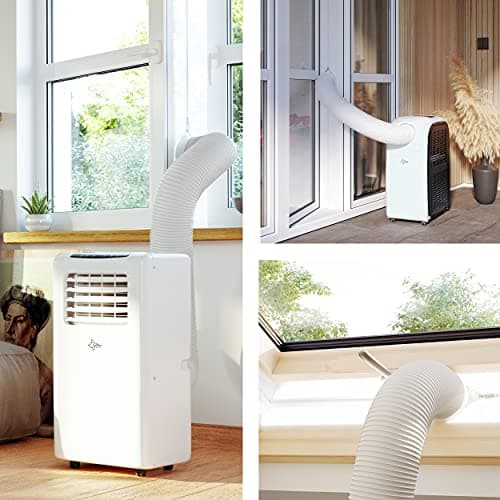 SUNTEC condizionatore portatile Air-Block Klima-Sail 450 XXL - climatizzatore portatile - Raffrescatore, deumidificatore con refrigerante ecologico R290 - Per abitazioni e uffic