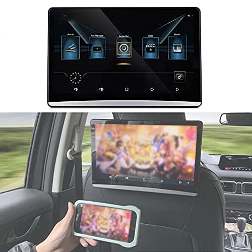 FANGX Lettore Dvd da Auto Poggiatesta da 12,5" Android 9.0,poggiatesta Auto Monitor,Supporto del Sistema Multimediale per Auto WiFi, Netflix, Youtube, Bluetooth, HDMI, USB
