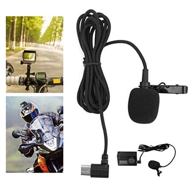 Microfono Esterno, videocamera per Action Cam Type-C Accessorio per videocamera con Microfono per videocamera SJ9 SJ10 SJ8