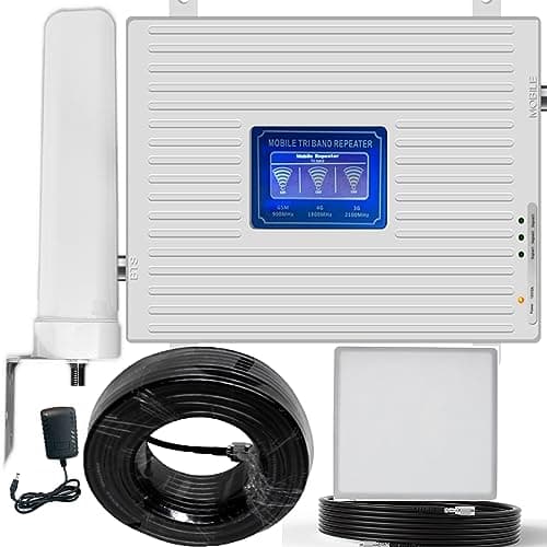 2G 3G 4G 900 1800 2100 mhz Banda 1 3 8 Ripetitore Amplificatore Segnale Cellulare LTE GSM WCDMA (900/1800/2100 B1/3/8)