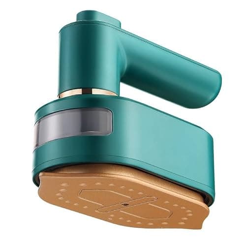 Ferro da stiro da viaggio, mini ferro da stiro a vapore, riscaldamento rapido 30 secondi, piccolo ferro manuale con suola antiaderente in ceramica, ferro da viaggio per casa, vestiti, viaggi