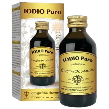 Dr Giorgini Iodio Puro Liquido Analcoolico - 100 Ml