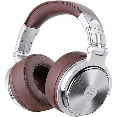 OneOdio Pro 30 Cuffie da Studio, Cablate Over Ear per Registrazione,Jack da 3,5 mm e 6,35 mm, Driver da 50 mm,Mixaggio, Monitoraggio in Studio, DJ, Chitarra, Podcast, Cellulare, PC