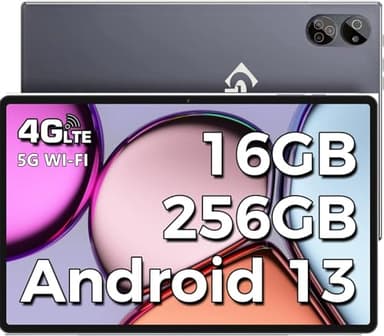 TYD Tablet Android da 10,1"" 16 GB + 256 GB, Octa-Core, 1 TB TF Extend,2,5 GHz, Dual SIM Card,8 MP + 13 MP Camera,4G LTE, WiFi, Type-C, TYD-109pro