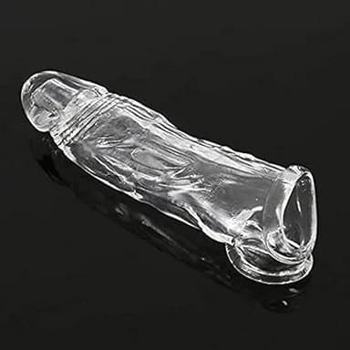 Preservativo Di Silicone Pene silicone trasparente,Preservativo silicone pene,Stimolante Eiaculazione Ritardata Addensato Riutilizzabile