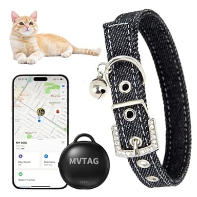 Collare del tracker GPS dell'animale domestico Collare del cane intelligente tracker + collare set Localizzazione in tempo reale/portata illimitata/inseguimento per i gatti Dimensione regolabile