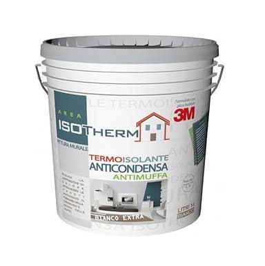 Chromastore pittura anticondensa antimuffa termoisolante bianca per interni L 0,750 Isotherm
